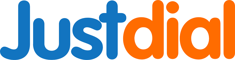 Justdial logo for Dr. Harshita Sharma’s clinic listing in Bhopal.